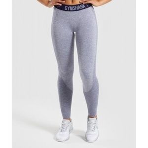 Gymshark flex light grey marl/indigo size Medium